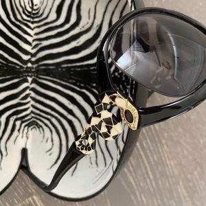 Roberto Cavalli TESPI 380S (Enamel Snake Detail) SUNGLASSES